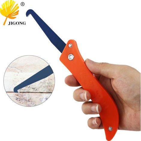 Outil à jointoyer, outil de nettoyage des joints, outil d'ouverture des joints, outil d'application du coulis (1/5)