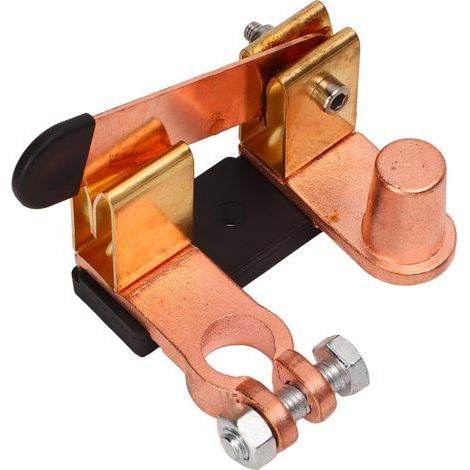 Lame de couteau verticale interrupteur de déconnexion de batterie négative Isolateur de coupure principal pour bateau de véhicule de voiture RV ATV (1/5)