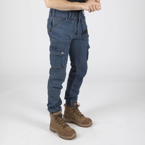 USAIN PANTALON DE TRAVAIL 1280 Bleu 38 (1/5)