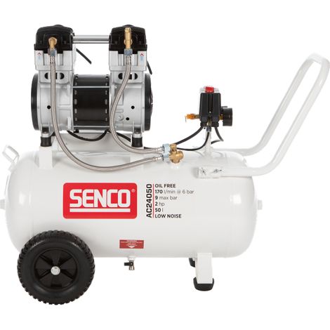 Compresor Senco AC24050 - Silencioso - SENCO - 1500W - 9 bar - 50L - 240L/m - AFN0033