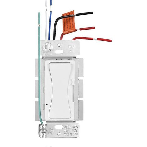 0-10V LED Dimmer interrupteur, faible tension Dimmer interrupteur pour Dimmable LED Lumières, CFL, Halogen et Incandescent Ampoules (1/5)