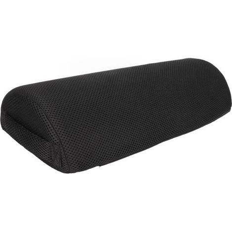 Cojín cilíndrico ergonómico, curvado y semicircular, antideslizante, para soporte lumbar y relajación, ideal para uso doméstico diario. (1/4)