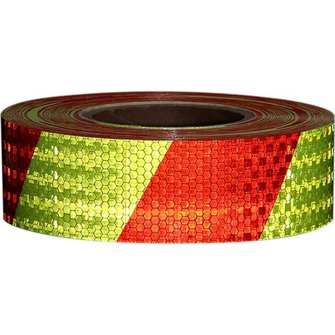Glänzendes, reflektierendes Sicherheitswarnband, selbstklebend, bedrucktes reflektierendes Band für Autos