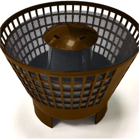Fine Mesh Insert for Gutter Mate Diverter and Filter in Brown (1/3)