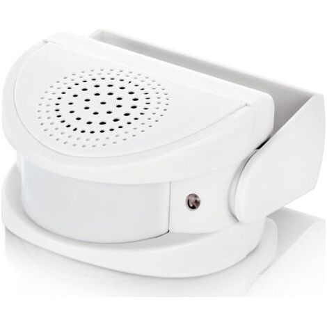 Sonnette sans Fil M5, Détecteur de Mouvement avec Alarme Sonore pour Porte/Entrée de Porte/Maison et Magasin/Bureau, Alarme de Sécurité (1/5)