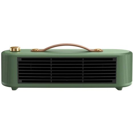 Radiateur à inertie 800W – Chauffage céramique silencieux – Protection surchauffe – Pour salon, chambre et bureau (1/5)