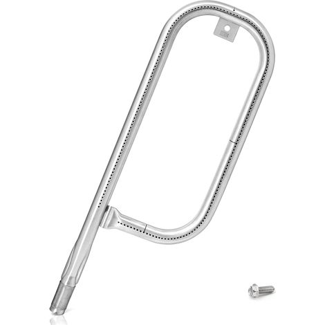 Brûleur (1 pièce) pour barbecues à gaz Weber série Q (modèles Q, Q100 et Q120, Q1000 et Q1200, modèles postérieurs à 2014) tube en acier inoxydable 304 pour brûleur. (1/5)