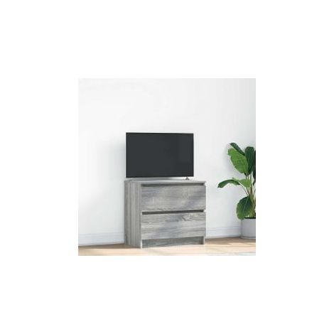 Meuble TV sonoma gris 60x35x54 bois d'ingénierie (1/5)
