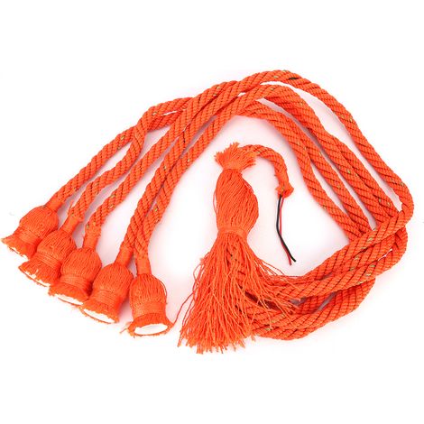 Suspension lustre vintage 5 têtes, 1m, style campagne, corde en nylon, ampoules E27, plafonnier 85-260V.