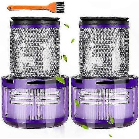 V12 Filterset mit 2 waschbaren HEPA-Ersatzfiltern für V12 Slim Absolute Staubsaugerzubehör (1/5)