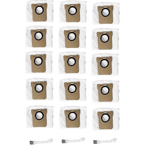Accessoires pour aspirateur robot Dreame S10 L10S Ultra : sac à poussière, sac filtrant, kit de remplacement, brosse. (1/5)
