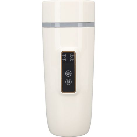 Bouilloire électrique portable avec affichage numérique intelligent, température réglable, format voyage, prise US 110 V, beige (1/5)