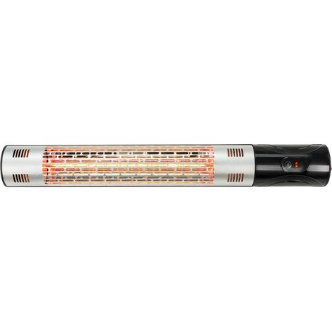 Colonne infrarouge aluminium - 1500W - IP55 - 230V - série HE