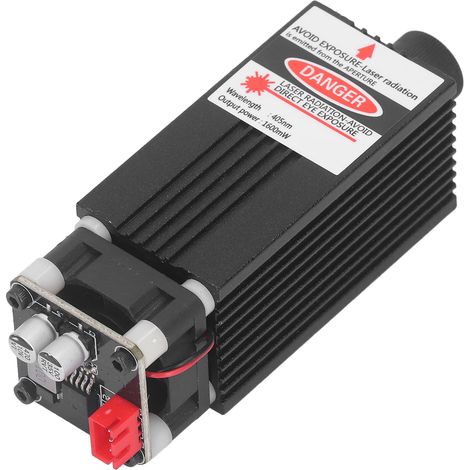 1,6-W-Lasermodul-Kit mit einstellbarem Fokus für DIY-Desktop-CNC-Gravierer, Präzisionsgravur (1/5)