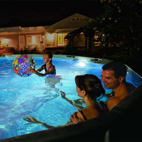 Lampada da Parete Magnetica a LED per Piscina 28698 INTEX (1/5)