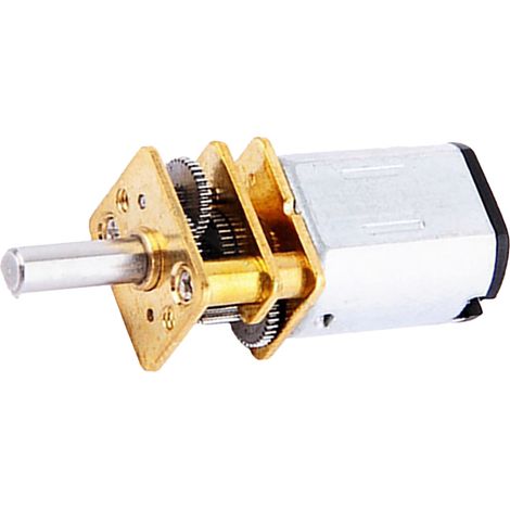 Nouveau moteur CC N20 DC3V 6V 12V 50-2000 tr/min avec réducteur et boîte de vitesses en métal (1/5)