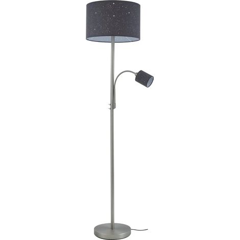[GEBRAUCHT] B-Ware Lindby Stehleuchte Lampe Jaileen Grau Textil 170 Cm Leselicht