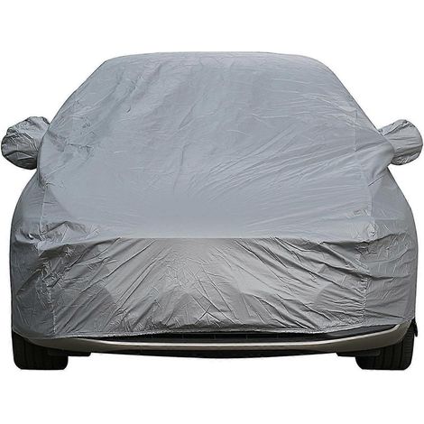 Housse de voiture, 4800 x 1900 x 1500 mm, anti-rayures, résistante, doublée, en coton respirant (1/4)