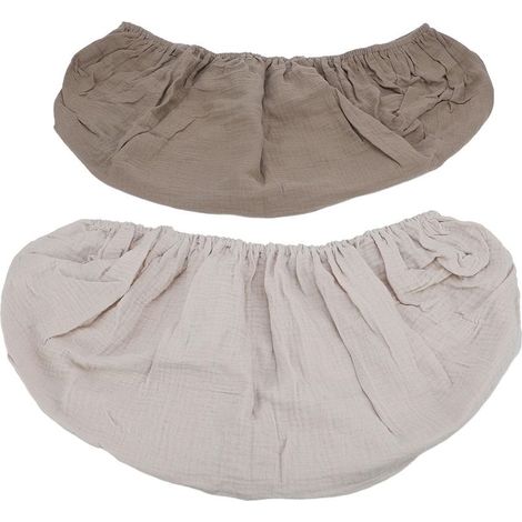 Housses de Matelas à Langer en Coton de qualité Supérieure pour Bébés - Draps de Table à Langer Doux, Respirants et élastiques (12) (1/5)