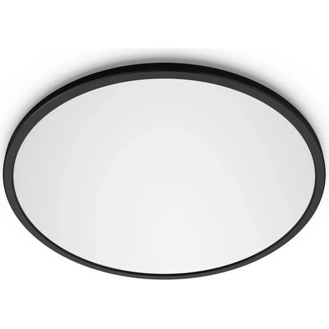Philips VALEN lampada da soffitto nera 29,1 cm 16W dimmerabile