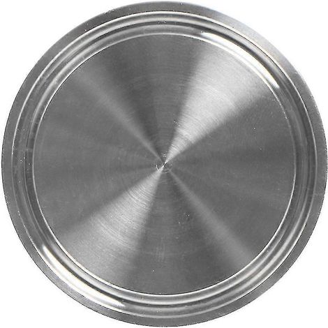 Bouchon sanitaire massif en acier inoxydable pour bride à bride Tri Clamp de 2 pouces (1/5)