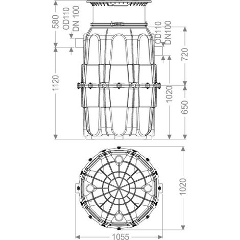 Séparateur de graisse pour cuve EasyClean Modulaire