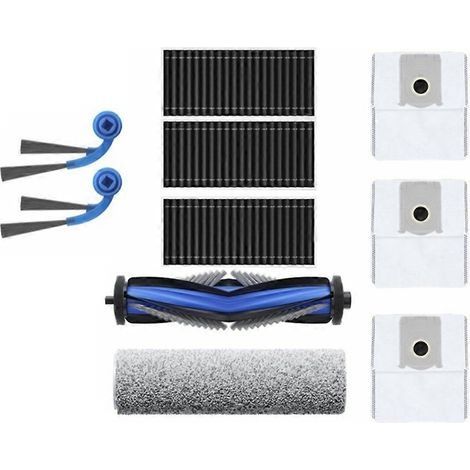 Accessoires pour aspirateur ECOVACS DEEBOT T80 OMNI : brosse principale/latérale, filtre, rouleau de nettoyage, sac à poussière (pièces de rechange) (1/5)