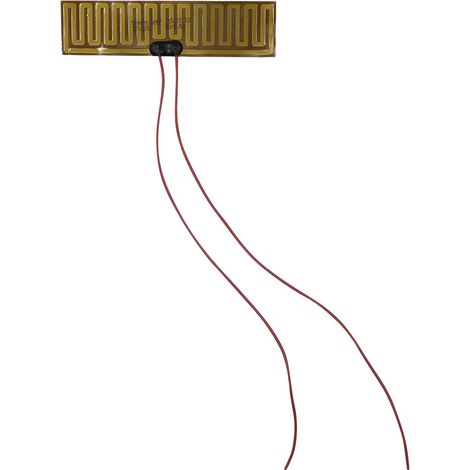 Thermo TECH polyimide Feuille chauffante autocollant 5 V 2.5 W Indice de protection IPX4 (L x l) 105 mm x 27 mm D310502