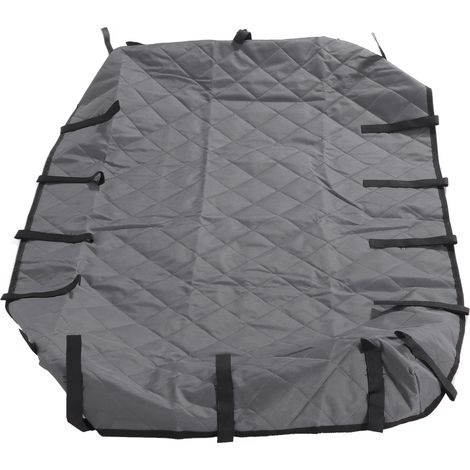 Housse de fond de cage imperméable, lavable, respirante et amovible pour hamster ou cochon d'Inde (gris) (1/5)