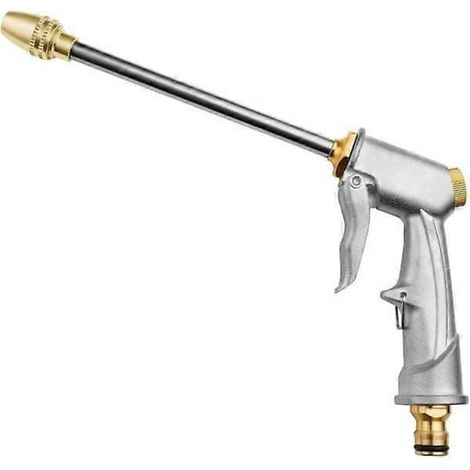 Garden hose gun with nozzle, Garden water gun, Powerful high-pressure nozzle for washing (1/5)