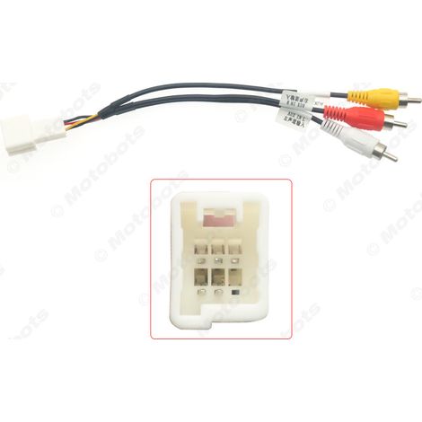 Suitable for Mitsubishi/Isuzu Thai version 6Pin car AUX cable plug wire for car AUX audio cable (1/4)