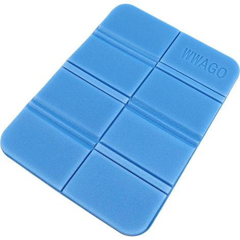 MINKUROW 2 Pezzi Cuscino Per Sedile Tappetino Da Picnic Portatile Schiuma Schiuma Impermeabile Isolamento Termico A Prova Di Umidità Blu (1/5)