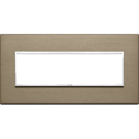 VIMAR - 21657.05 Placca 7M bronzo scuro