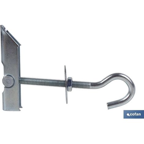 Gancho basculante para falsos techos 3x3x17 cm (1/2)