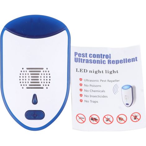 [Appareil à Ultrasons] Répulsif Électronique Anti-Souris et Cafards – Opération Silencieuse, Grande Couverture pour Maison et Bureau (1/5)