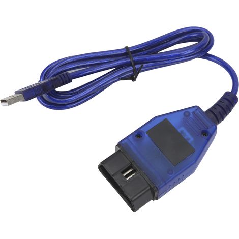 Câble OBD pour voiture, scanner ECU, outil de diagnostic professionnel compatible Fiat pour Windows XP/Windows 7 (1/5)