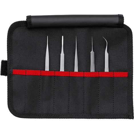 Draper 26099 KNIPEX 92 00 02 Precision Tweezers Set, 5 Parts