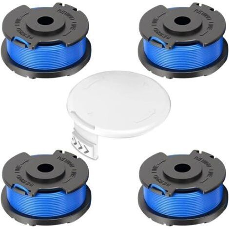 4PCS Lot bobines Fil en Nylon pour débroussailleuse Ryobi One+ , Accessoires de Jardin pour débroussailleuse 18 V , 24 V , 40 V , RY40204 , RY40220 , ZRP2080 (1/4)