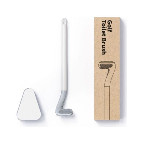 Brosse de toilette et support - Brosse de toilette en silicone avec-AquaForge (1/5)