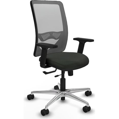 Silla de oficina piqueras y crespo Zulema negro cojín 50 mm (1/2)