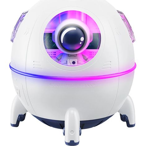 (Blanc, USB) Humidificateur/purificateur d'air d'aromathérapie avec diffuseur d'eau électrique USB (1/5)