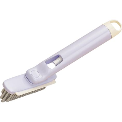 Brosse à joints rotative à poils durs Brosse de nettoyage pour joints de fenêtres, sols, baignoires, meubles, carrelage, lavabos, toilettes, rails de fenêtres