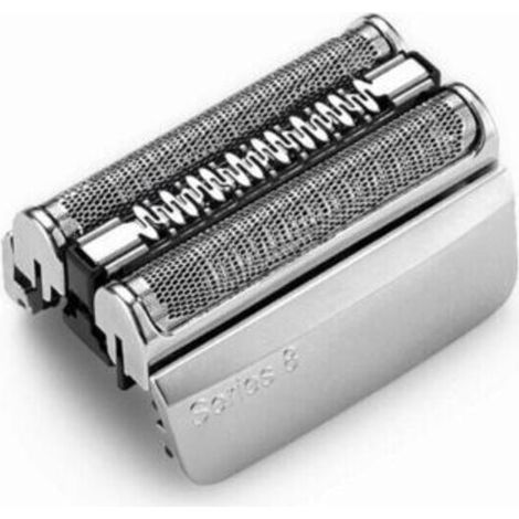Tête de rasoir de rechange 83M pour Braun Series 8 - 3 lames aluminium, compatibilité multiple (1/5)