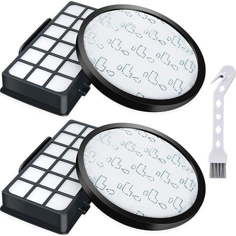 Lot de 2 Filtres HEPA pour Rowenta X-Trem Power Cyclonic RO6984EA RO6941EA RO6963EA RO6921EA RO6971EA RO6993EA (Modèle RO69XX) Aspirateurs, Filtre de Rechange Accessoires ZR006001 (1/5)