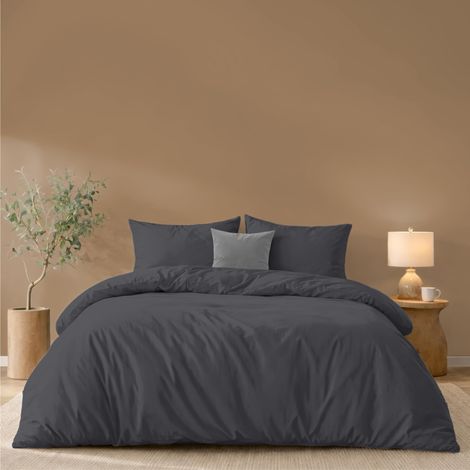Housse de Couette 200x200 + 2 Taies Oreiller 50x70cm (1/5)