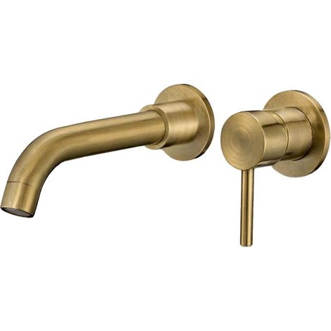 Grifo empotrado Dorado 15 cm envejecido GD001 Valaz (1/5)