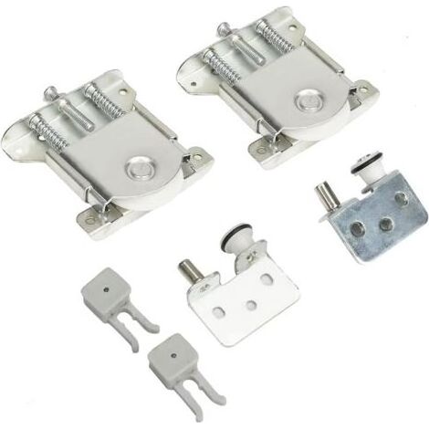 2 Pièces Roulette Porte Coulissante Placard,Premium Roulette Coulissant Armoire,Kit Coulissante pour Porte de Garde-robe Roues Vitrines,Remplacement Porte Rouleau,Charge 30kg (1/5)