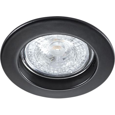 FIXO 12 Encastré GU5,3 rond fixe noir Lpe non incl. 4785