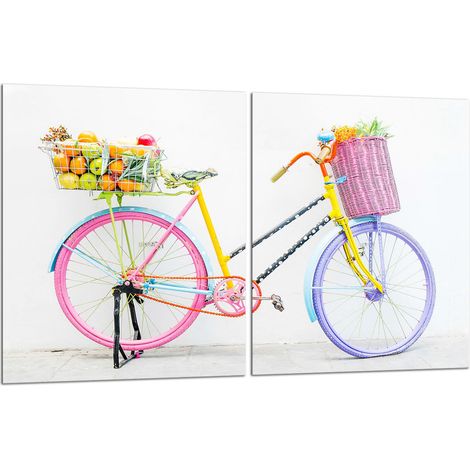 2 plaques de protection en verre pour cuisinière 40x52 vélo (1/5)