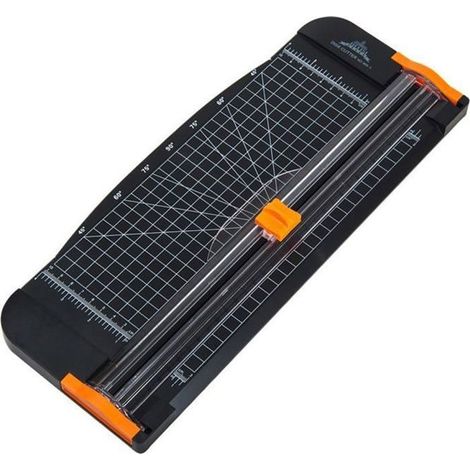 Massicot A4 Coupe-papier Manuel Lame Guillotine pour Bureaux Studio Photo avec Echelle (1/3)